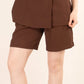 CLARA SHORTS - Brown