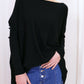 Amazing Knit Jumper In Black