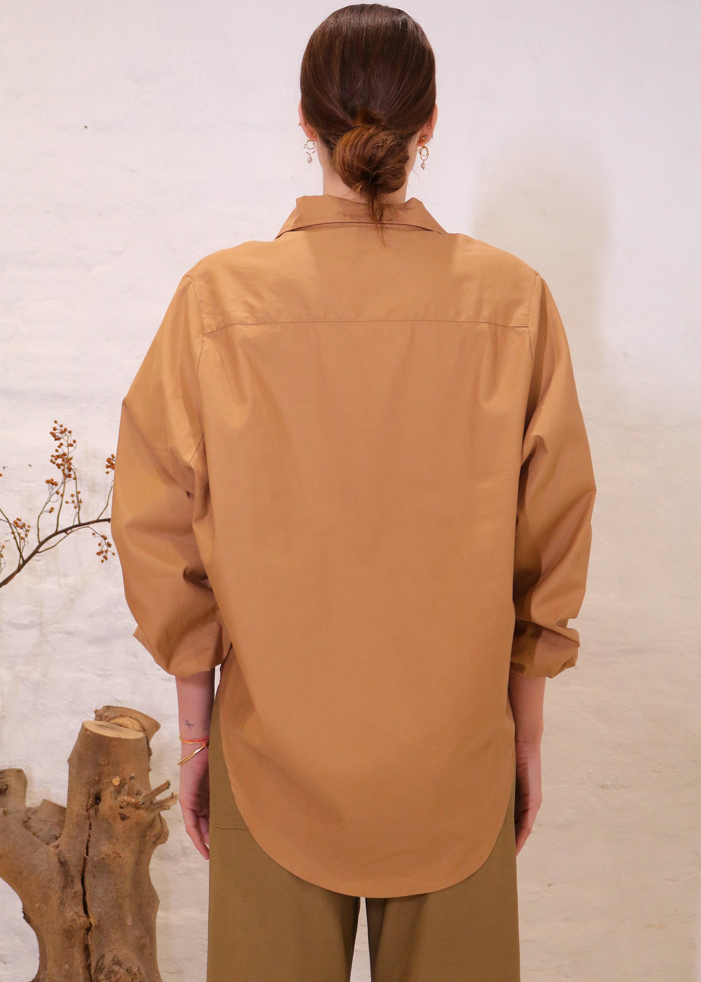 Mia Shirt - Light Brown