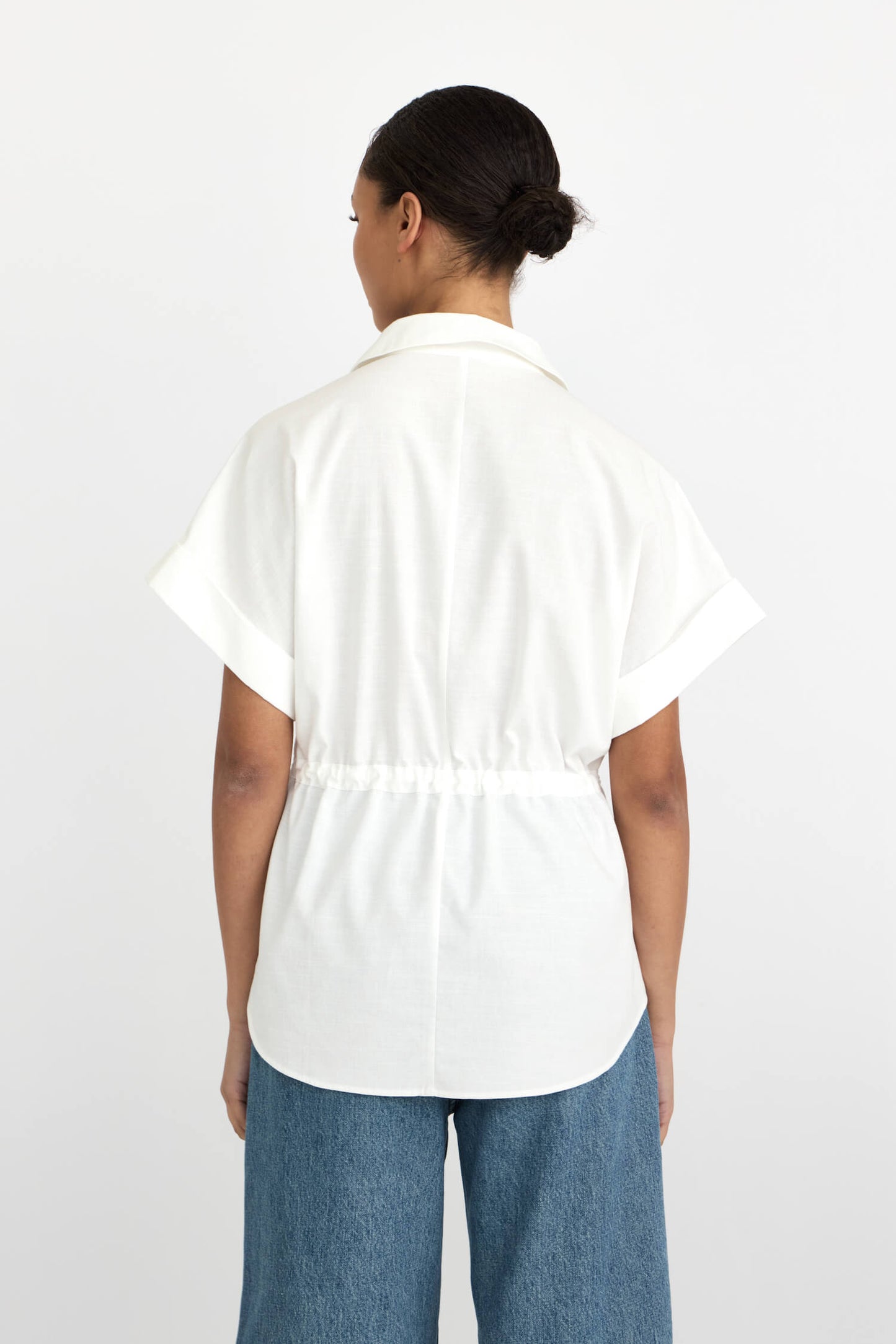 Willow Short Sleeve Shirt - White