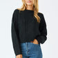 Berlin Black Knit Jumper