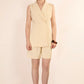 CLARA VEST - Yellow