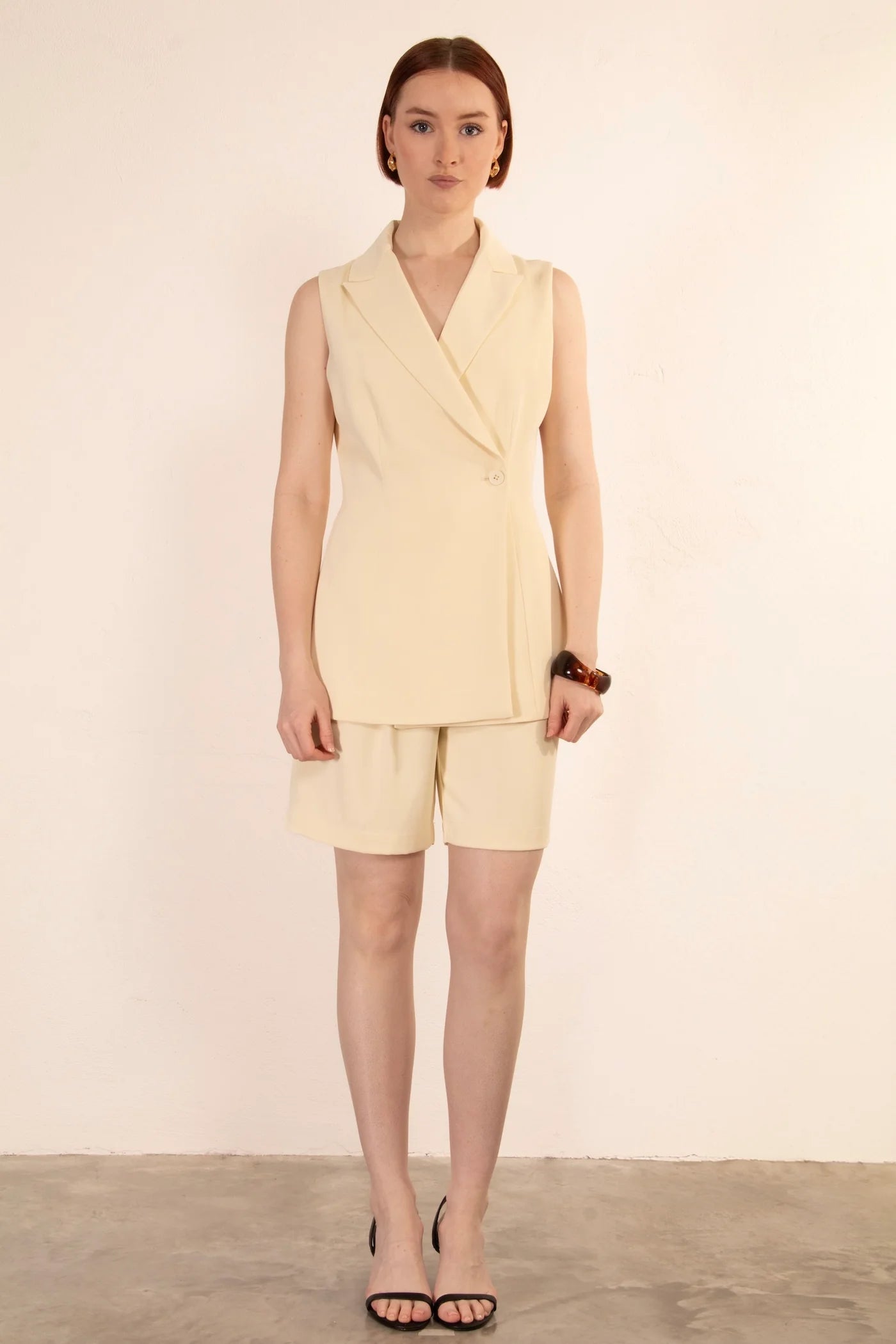 CLARA VEST - Yellow