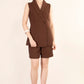 CLARA SHORTS - Brown