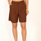 CLARA SHORTS - Brown
