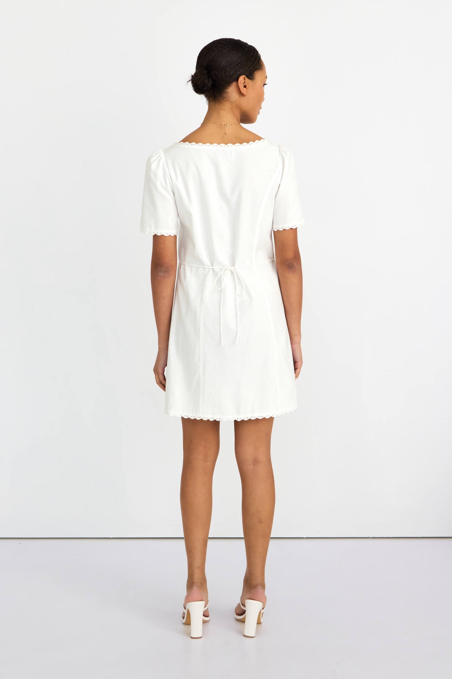 Annabelle Short Sleeve Mini Dress