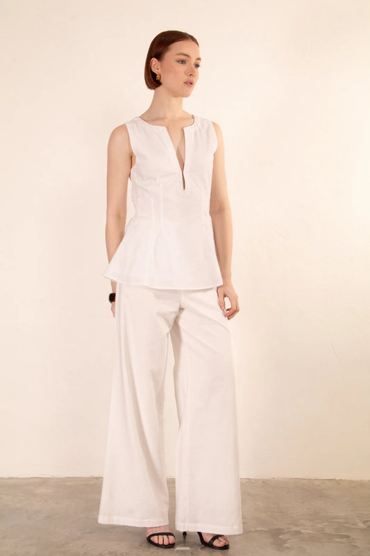 Mercer Top - White