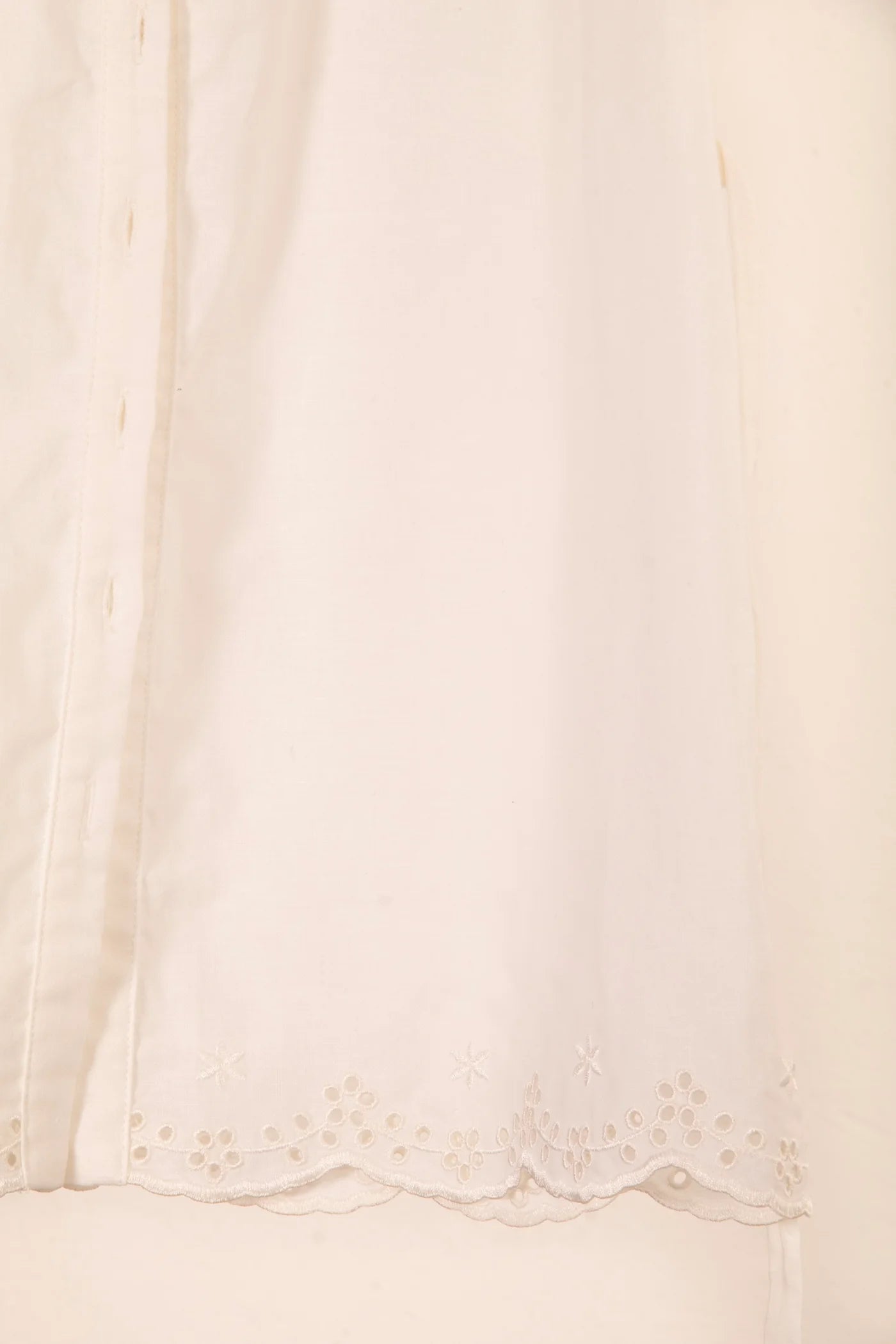 Relle Linen Top - White