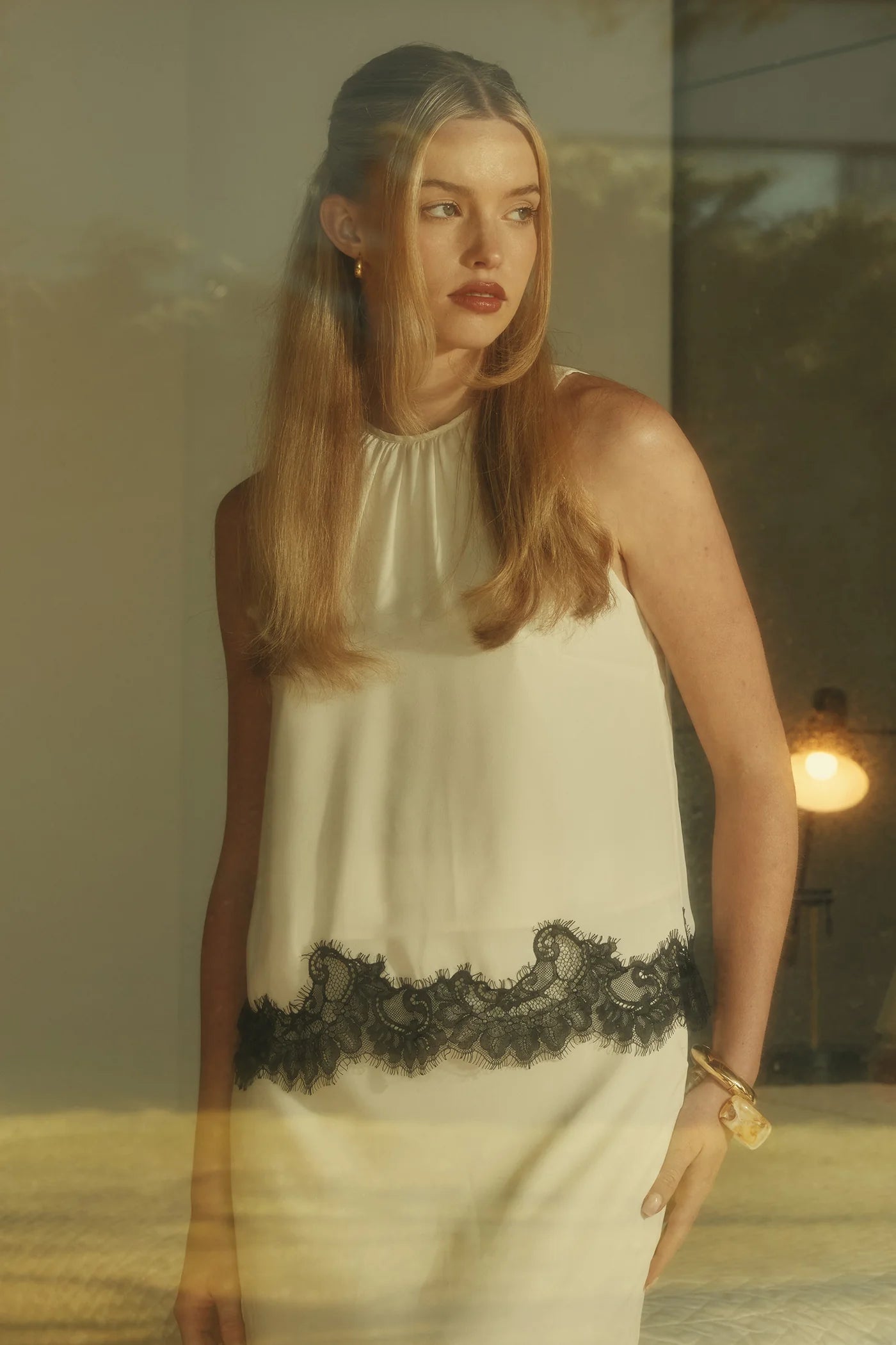 Auden Lace Top - White