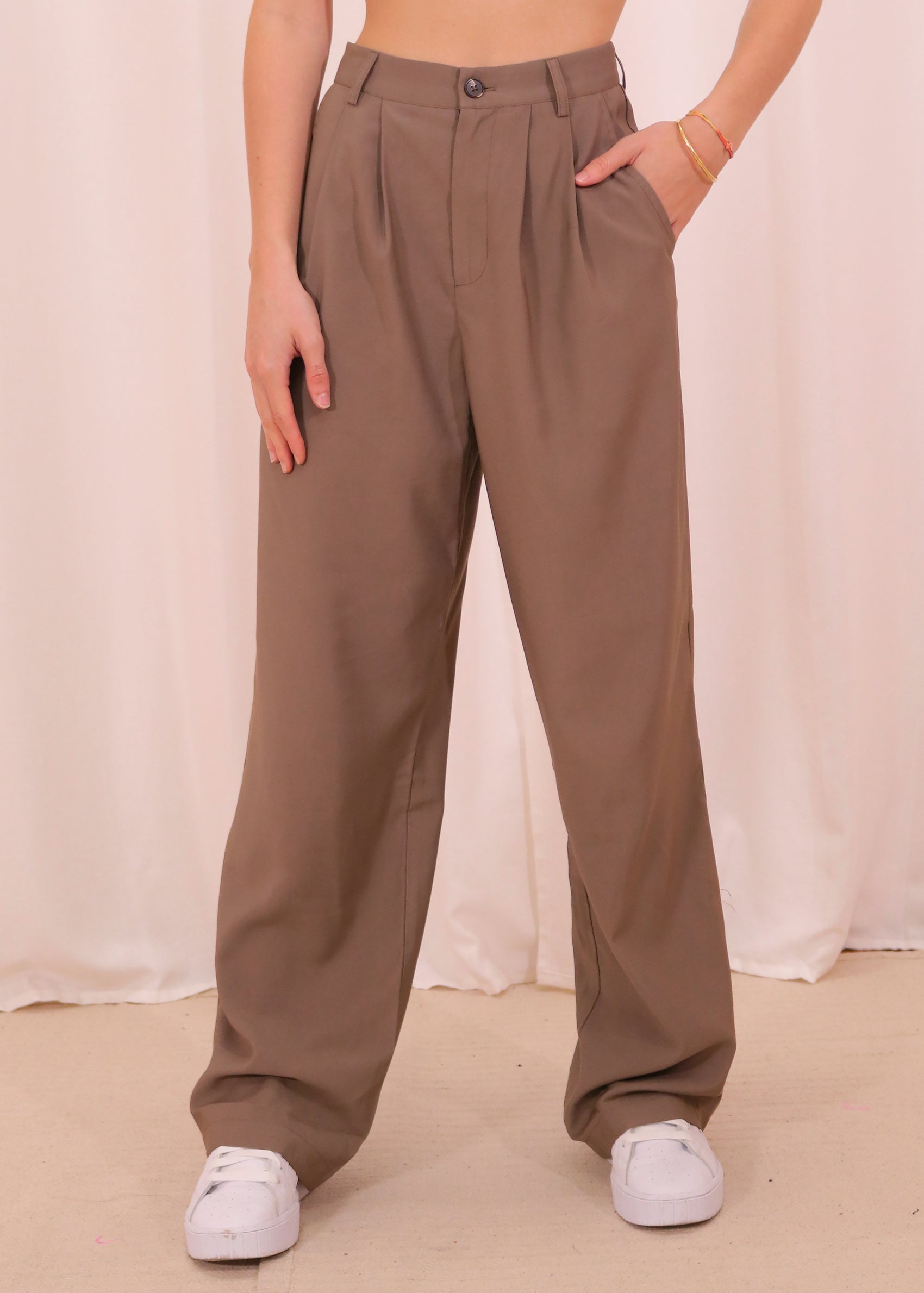 Relaxed Style Pant- Mocha