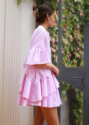 Cynthia Mini Dress - Pink