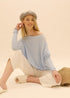 Amazing S005 Knit Jumper, Oversized Knit Jumper Austral in  Baby Blue