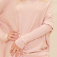 Amazing Knit Jumper In Blush