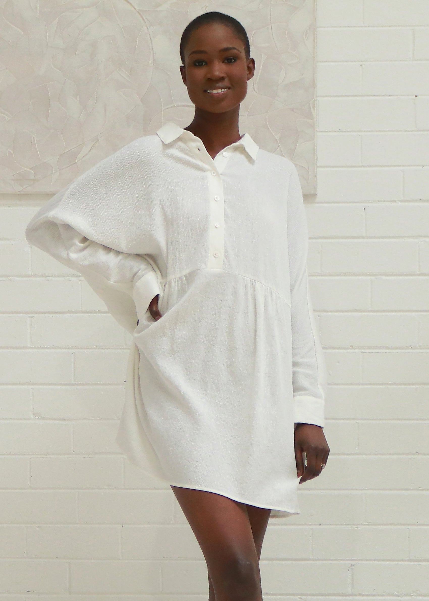 Winston Dress - White