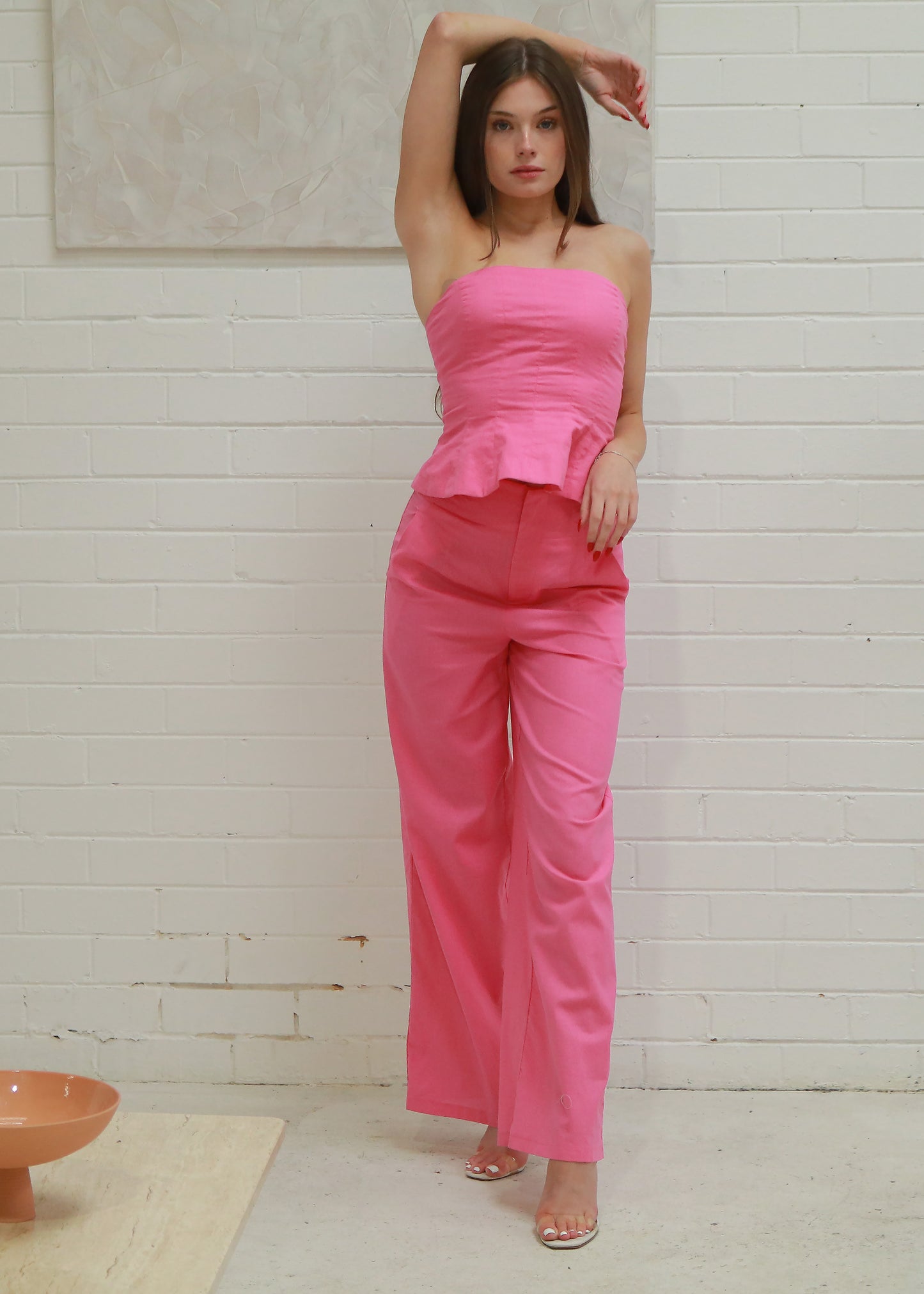 Serge Top - Hot Pink