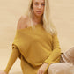 Amazing Women’s Soft Oversized Knit Jumper - Mustard 