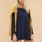 Amazing Women’s Soft Oversized Knit Jumper, Maternity Sweater - Navy