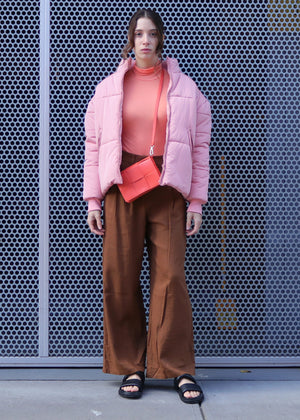 Women’s Ultra Light Puffer Jacket -  Pink